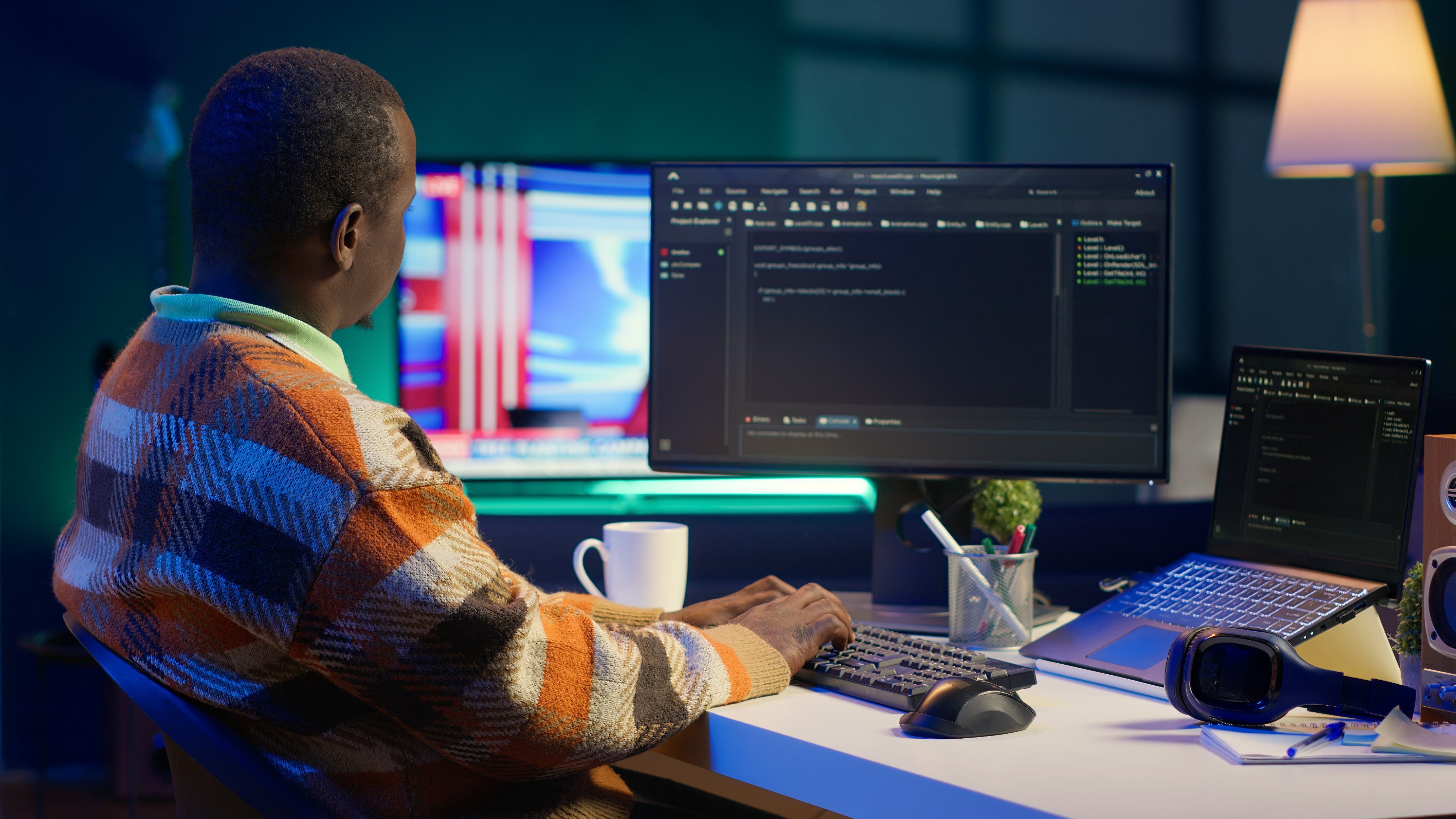 Portfolio background